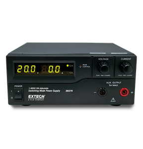 Extech 382276 DC Power Supply 30V/20A Switching/220 VAC