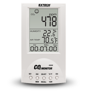 Extech CO220 Desktop Carbon Dioxide Monitor