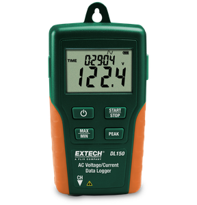 Extech DL150 Datalogger, Single Channel, TRMS/110V