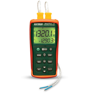 Extech EA15 Therm, Dual Input, Type K, J, T, E, R, S, N, Easy View