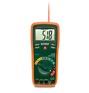Extech EX470A Multimeter, TRMS DMM Built-in IR Therm. Laser