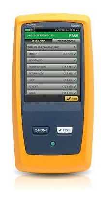 Fluke Networks Versiv Data Center Fiber, Copper Kit w/Wi-fi &1 Yr Gld