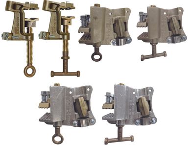 Hastings Ground Clamp, Flat Face