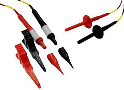 Megger 1 kV Fused Test Probe and Clip Lead Set for 5/10 kV Insulation Testers