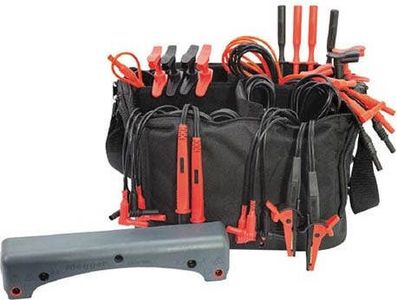 Megger DLRO10HD/HDX CAT III Industrial Application Lead Kit with Terminal Cover