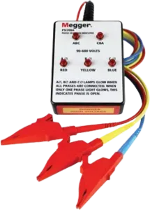 Megger Phase Sequence Indicator