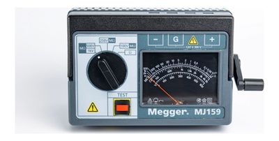 Megger Megger Major Megger Series Insulation Testers MJ159 Analog Insulation and Continuity Tester