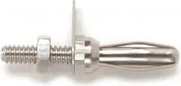 Pomona Electronics Banana Plug, 8-32 x 1/2, 10/Package