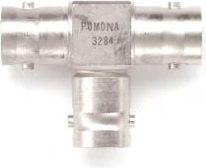 Pomona Electronics Adapter, BNC T, 3 Recep
