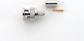 Pomona Electronics BNC (M) Crimp RG59, 59A, 59B, 62,210 75 Ohms