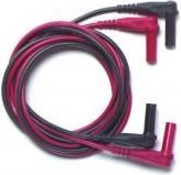Pomona Electronics Flexible Test Leads, Right Angle
