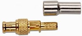 Pomona Electronics MCX Plug Straight Crimp, RG179