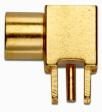 Pomona Electronics MMCX Jack Right Angle PCB Receptacle, Bulk # 73028
