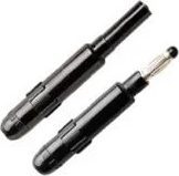 Pomona Electronics Retractable Banana Plug, DIY, Black