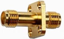 Pomona Electronics SMA Jack (F) to Jack (F), Panel