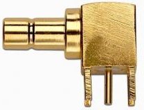 Pomona Electronics SMB Plug Right Angle PCB Receptacle