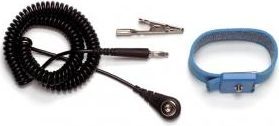 Pomona Electronics Wrist Strap with Clip & Cord