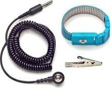 Pomona Electronics Wrist Strap with Clip & Cord