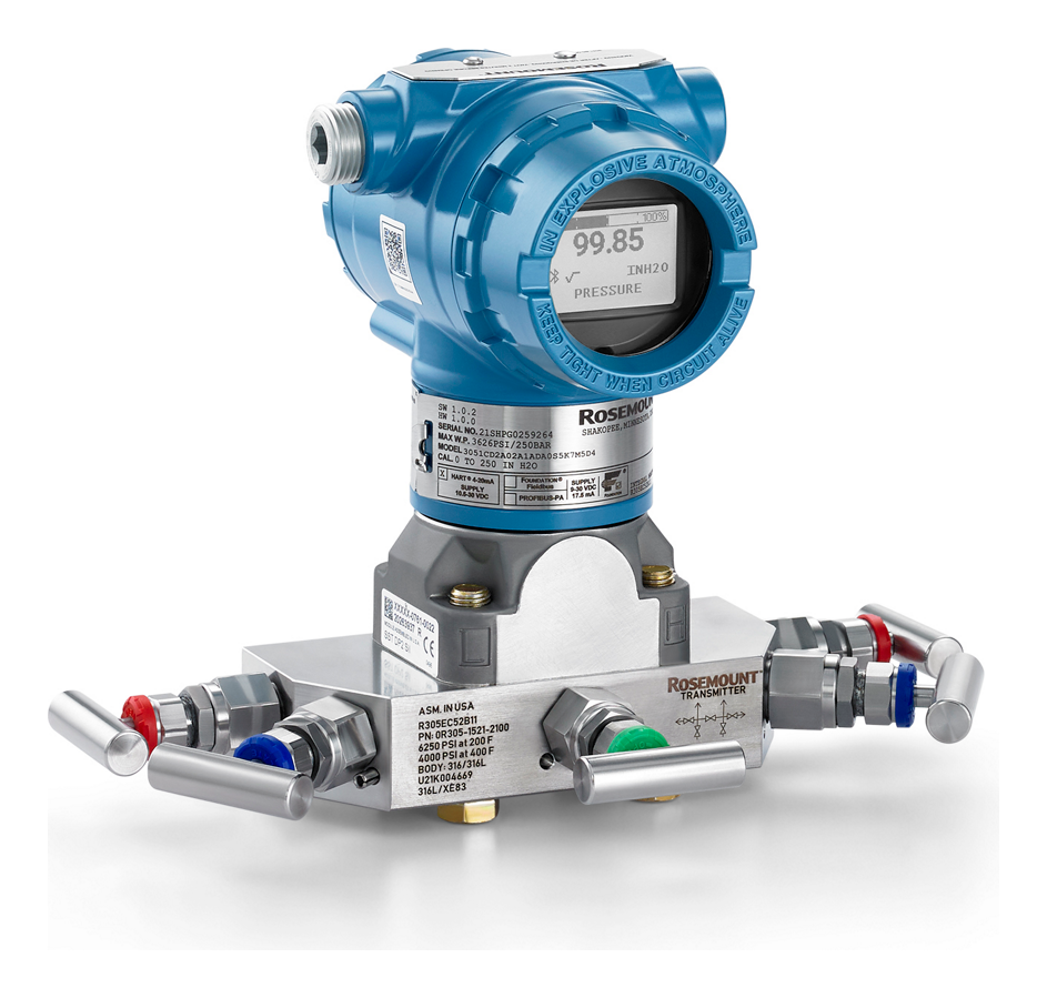 Rosemount 3051C Coplanar Pressure Transmitter