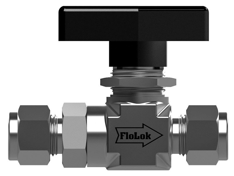 SSP FloLok stainless ball valve