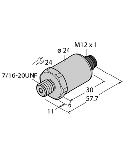 Turck Pressure Transmitter - With Current Output (2-Wire)